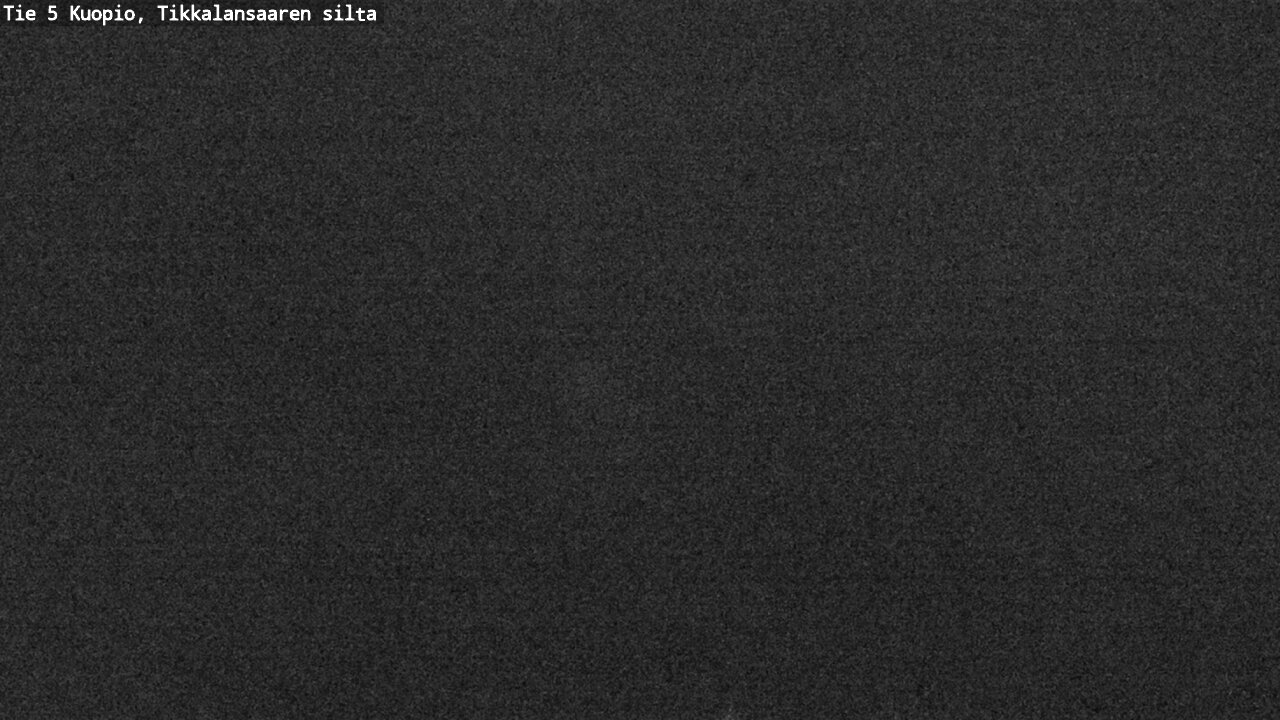 Weather Camera Image Road 5 Kuopio, Tikkalansaari, Kuopio, Pohjois-Savo