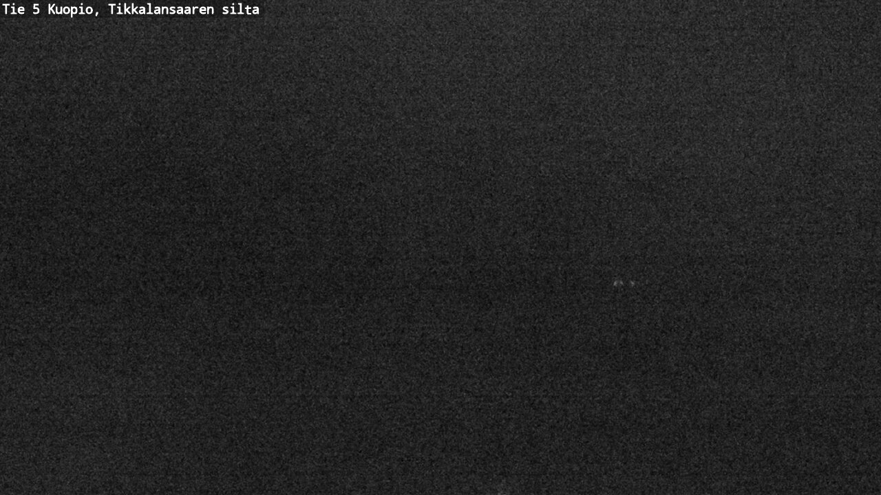 Weather Camera Image Road 5 Kuopio, Tikkalansaari, Kuopio, Pohjois-Savo
