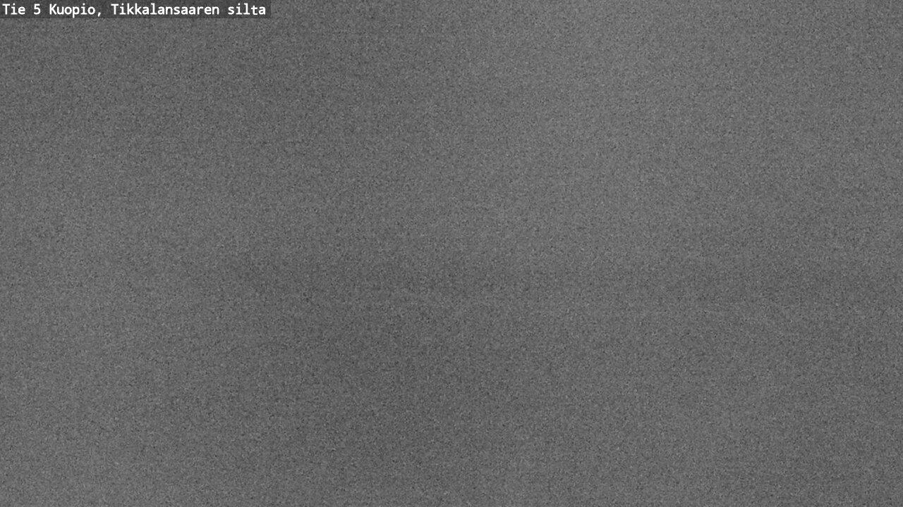 Weather Camera Image Road 5 Kuopio, Tikkalansaari, Kuopio, Pohjois-Savo