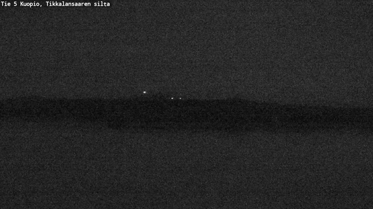 Weather Camera Image Väg 5 Kuopio, Tikkalansaari, Kuopio, Pohjois-Savo