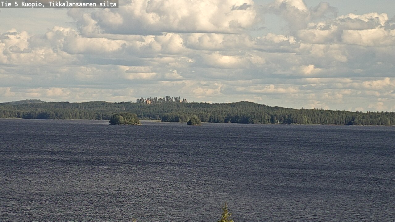 Kelikamerat Kuva Tie 5 Kuopio, Tikkalansaari, Kuopio, Pohjois-Savo