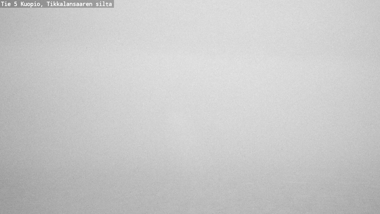 Weather Camera Image Road 5 Kuopio, Tikkalansaari, Kuopio, Pohjois-Savo
