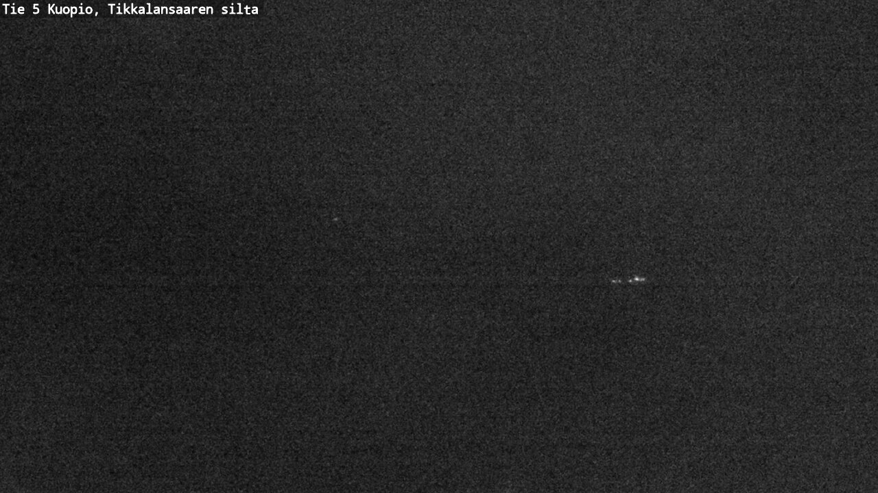 Weather Camera Image Väg 5 Kuopio, Tikkalansaari, Kuopio, Pohjois-Savo