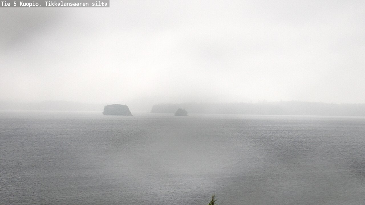 Weather Camera Image Väg 5 Kuopio, Tikkalansaari, Kuopio, Pohjois-Savo
