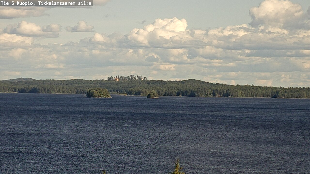 Kelikamerat Kuva Tie 5 Kuopio, Tikkalansaari, Kuopio, Pohjois-Savo