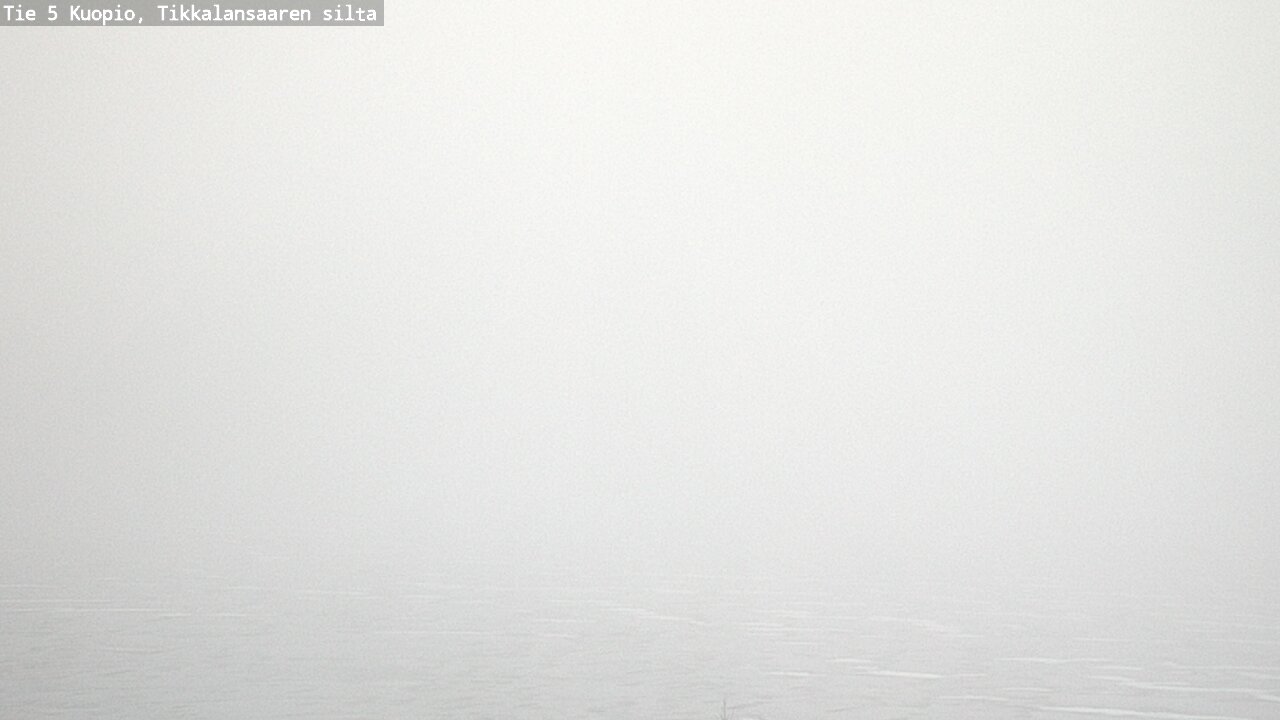 Weather Camera Image Road 5 Kuopio, Tikkalansaari, Kuopio, Pohjois-Savo