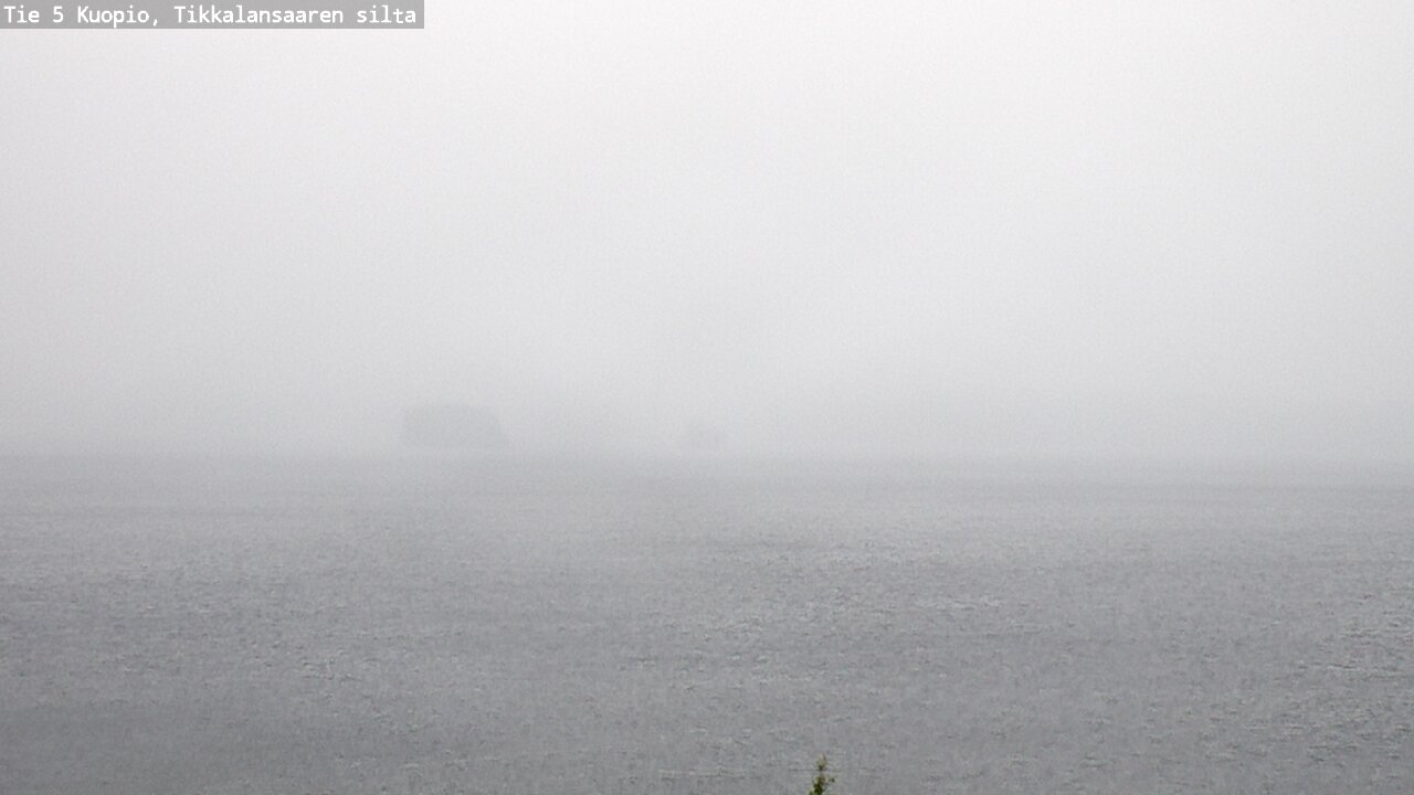 Weather Camera Image Väg 5 Kuopio, Tikkalansaari, Kuopio, Pohjois-Savo