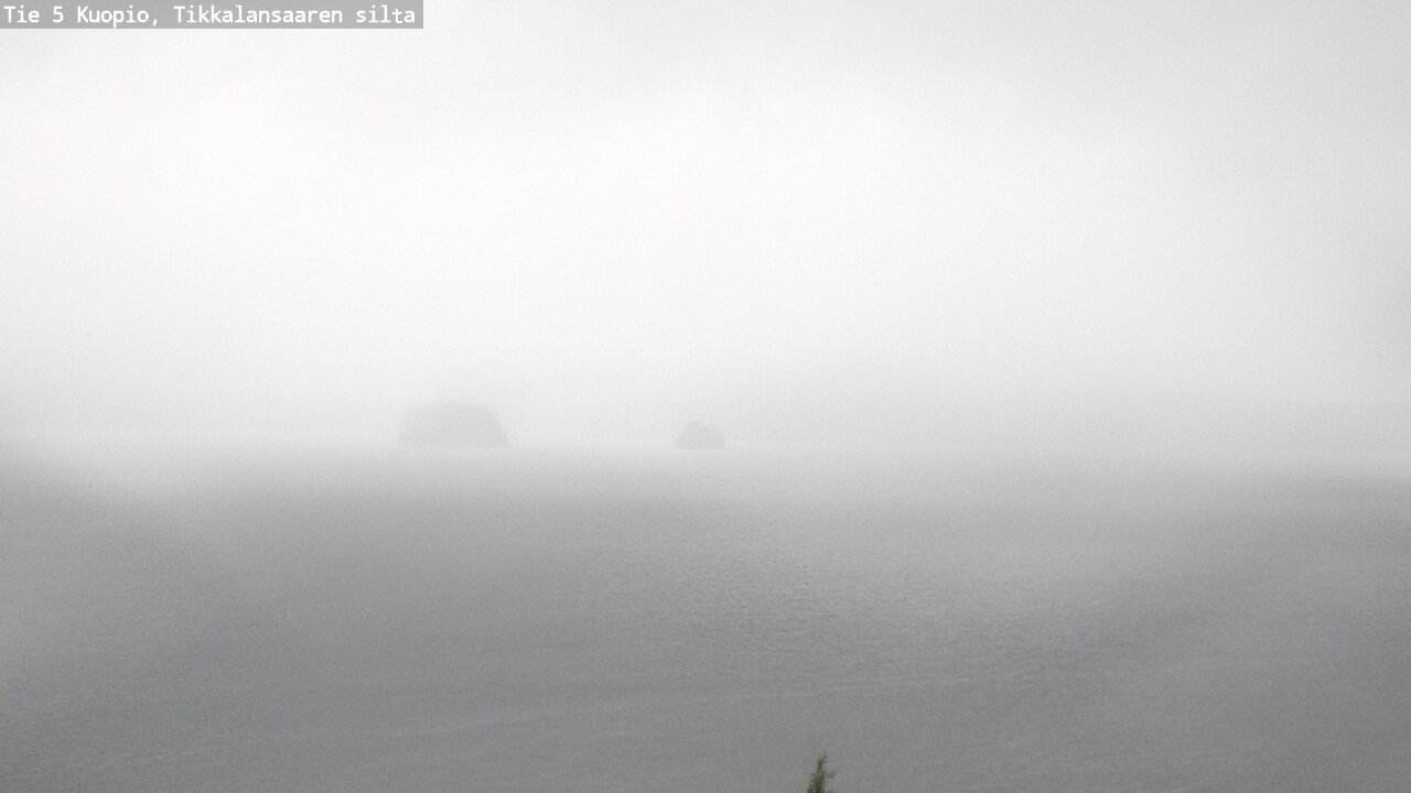 Weather Camera Image Väg 5 Kuopio, Tikkalansaari, Kuopio, Pohjois-Savo