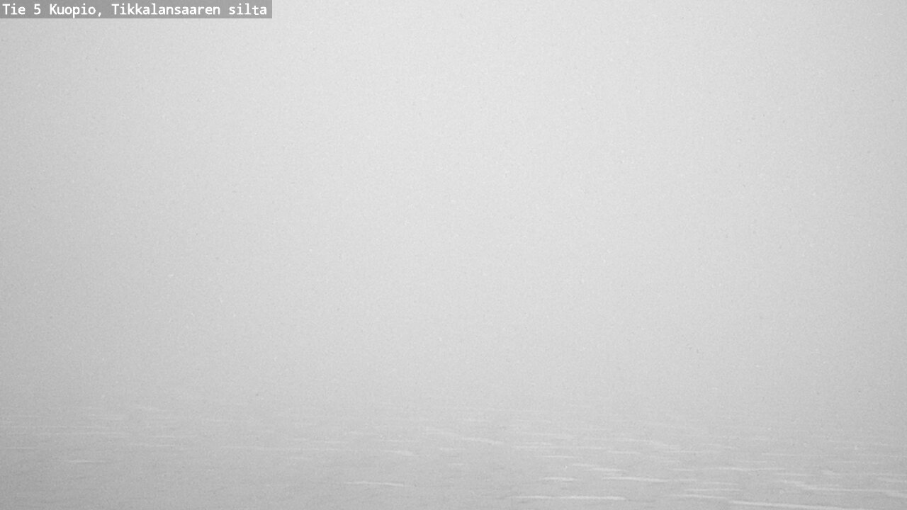 Weather Camera Image Road 5 Kuopio, Tikkalansaari, Kuopio, Pohjois-Savo