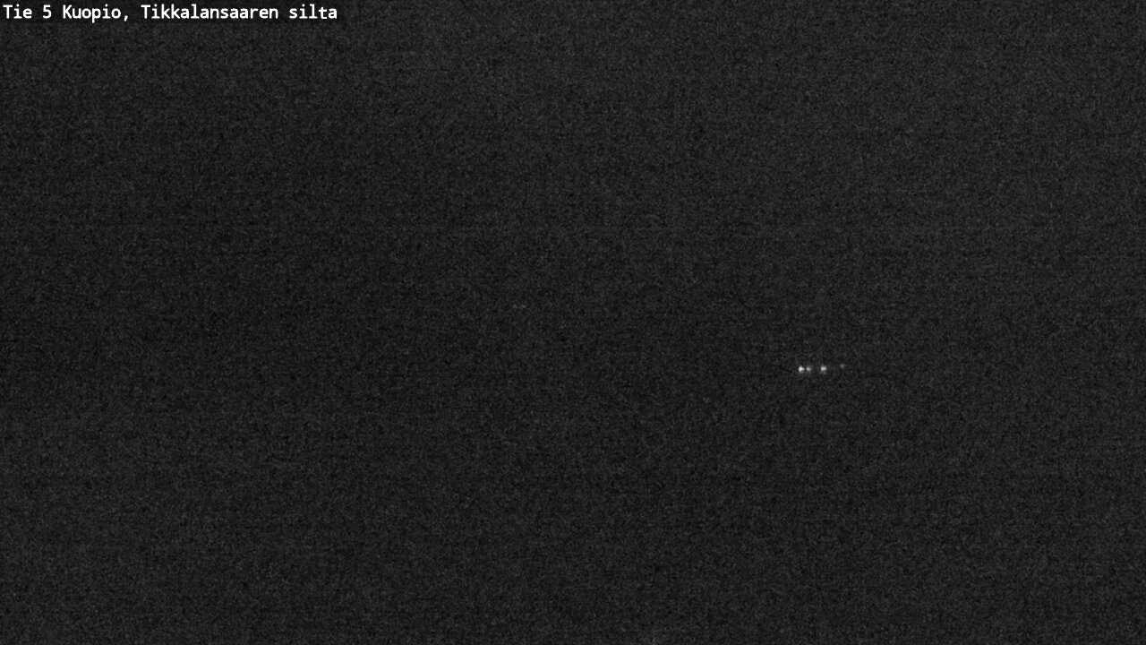 Weather Camera Image Road 5 Kuopio, Tikkalansaari, Kuopio, Pohjois-Savo