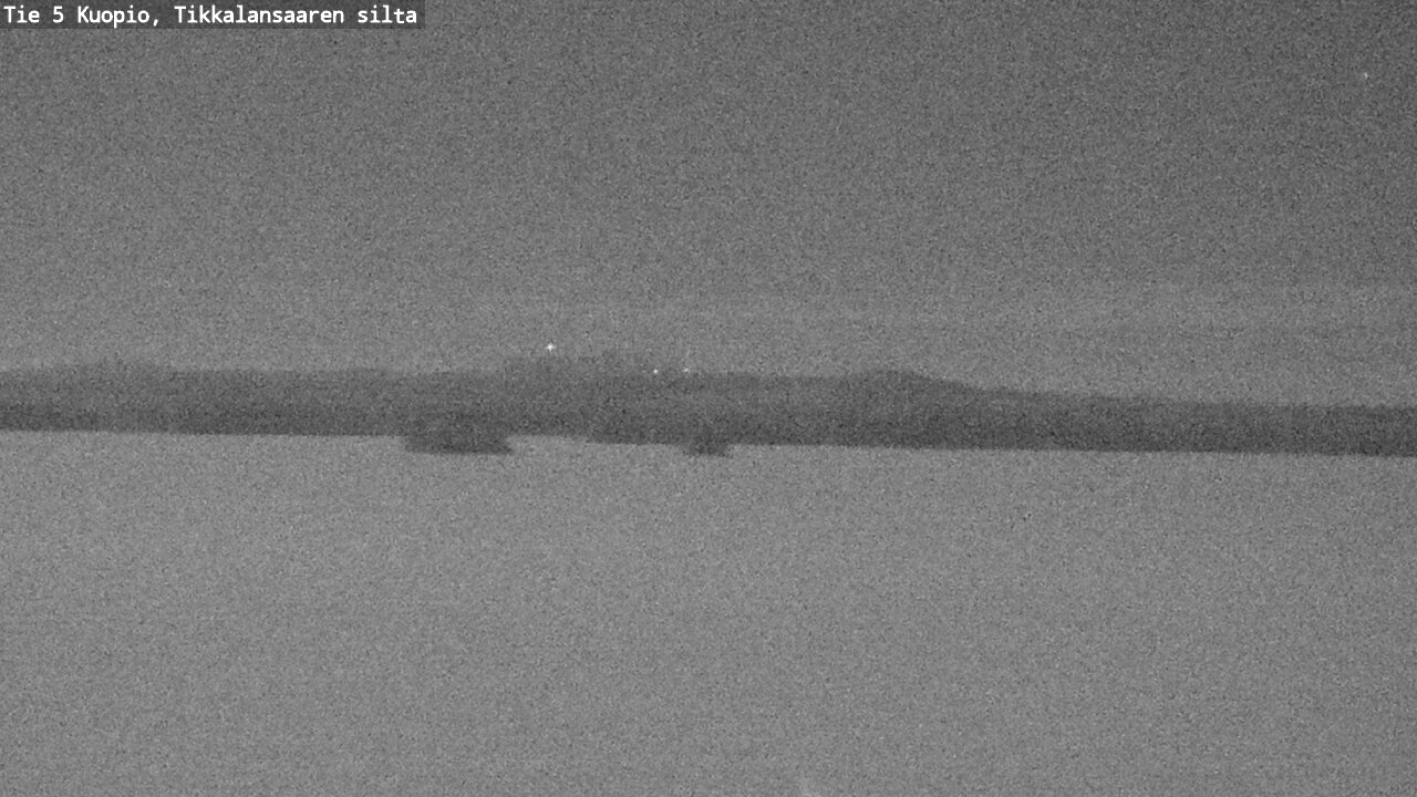 Weather Camera Image Väg 5 Kuopio, Tikkalansaari, Kuopio, Pohjois-Savo