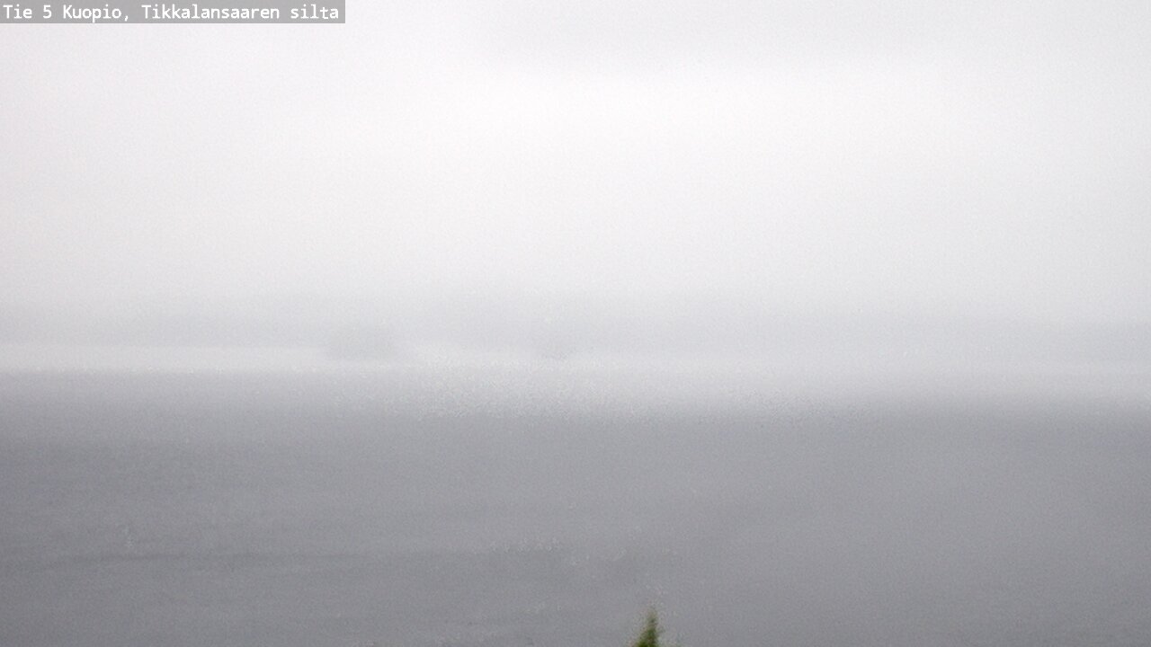 Weather Camera Image Väg 5 Kuopio, Tikkalansaari, Kuopio, Pohjois-Savo