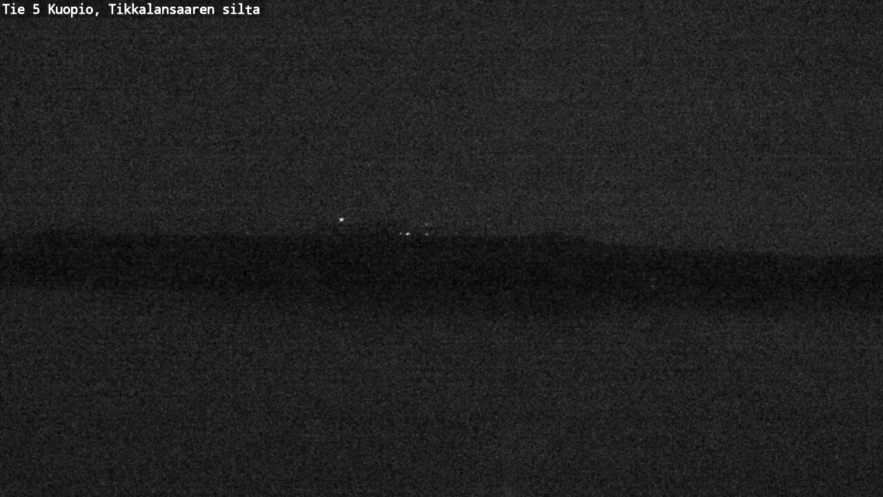 Weather Camera Image Road 5 Kuopio, Tikkalansaari, Kuopio, Pohjois-Savo