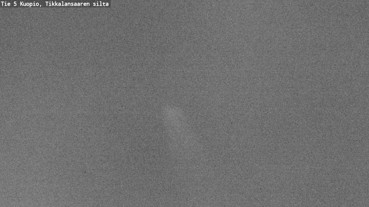 Weather Camera Image Road 5 Kuopio, Tikkalansaari, Kuopio, Pohjois-Savo