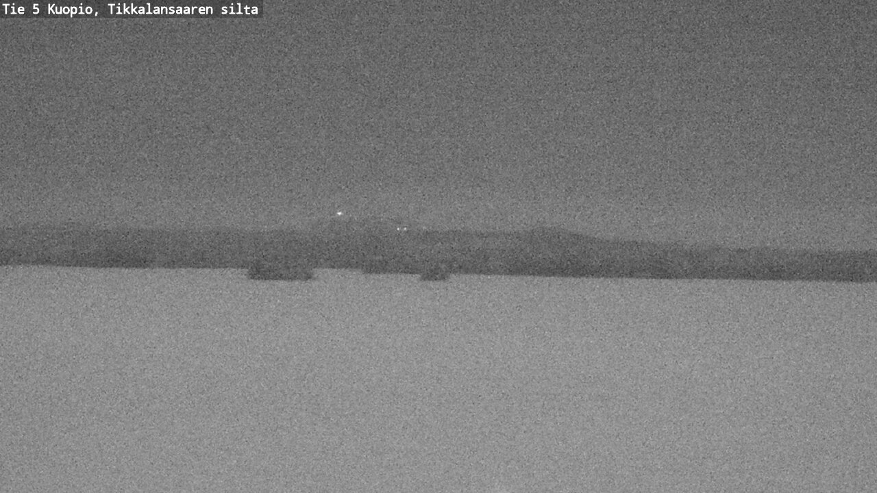 Weather Camera Image Väg 5 Kuopio, Tikkalansaari, Kuopio, Pohjois-Savo