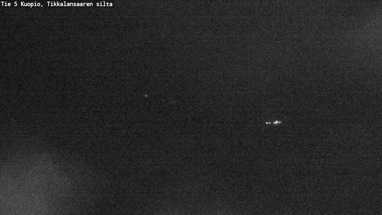 Weather Camera Image Väg 5 Kuopio, Tikkalansaari, Kuopio, Pohjois-Savo