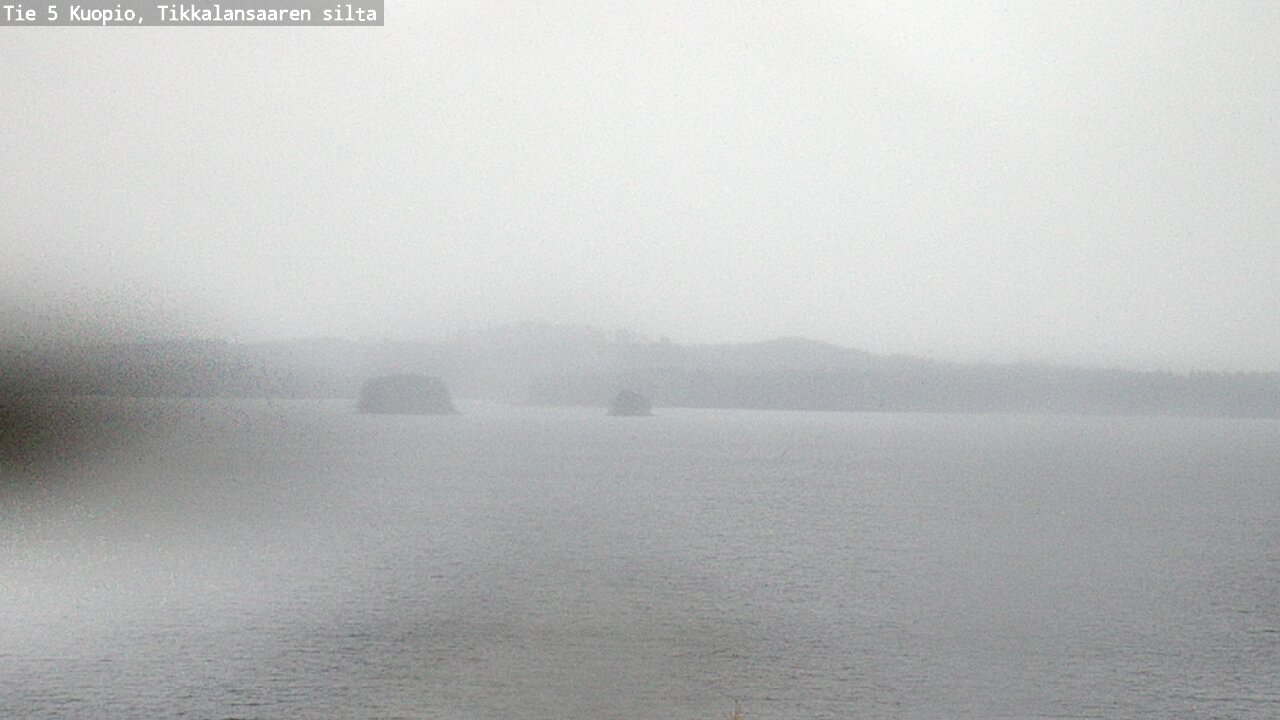 Weather Camera Image Väg 5 Kuopio, Tikkalansaari, Kuopio, Pohjois-Savo