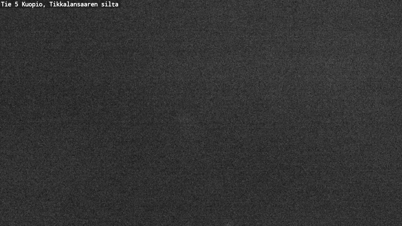 Weather Camera Image Road 5 Kuopio, Tikkalansaari, Kuopio, Pohjois-Savo