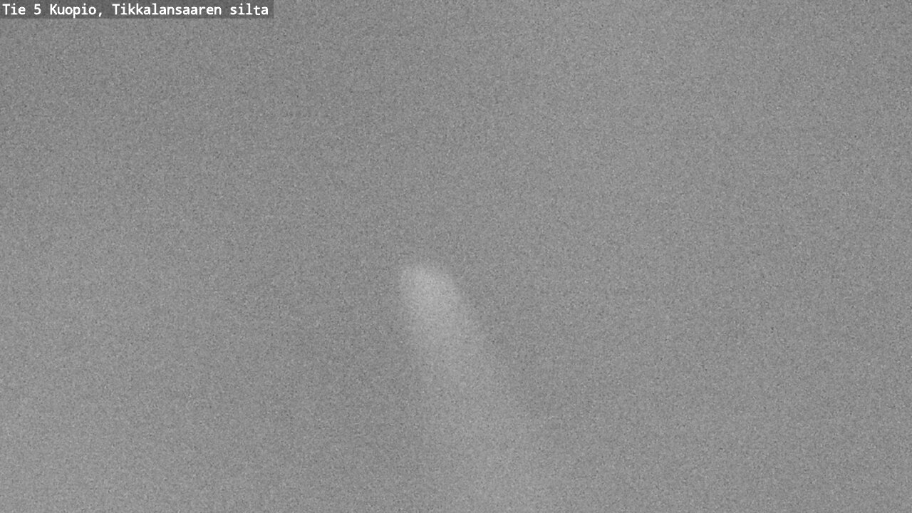Weather Camera Image Road 5 Kuopio, Tikkalansaari, Kuopio, Pohjois-Savo