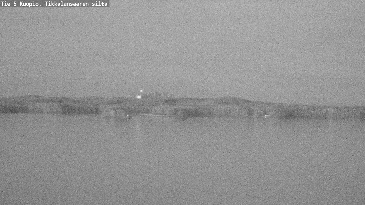 Weather Camera Image Väg 5 Kuopio, Tikkalansaari, Kuopio, Pohjois-Savo