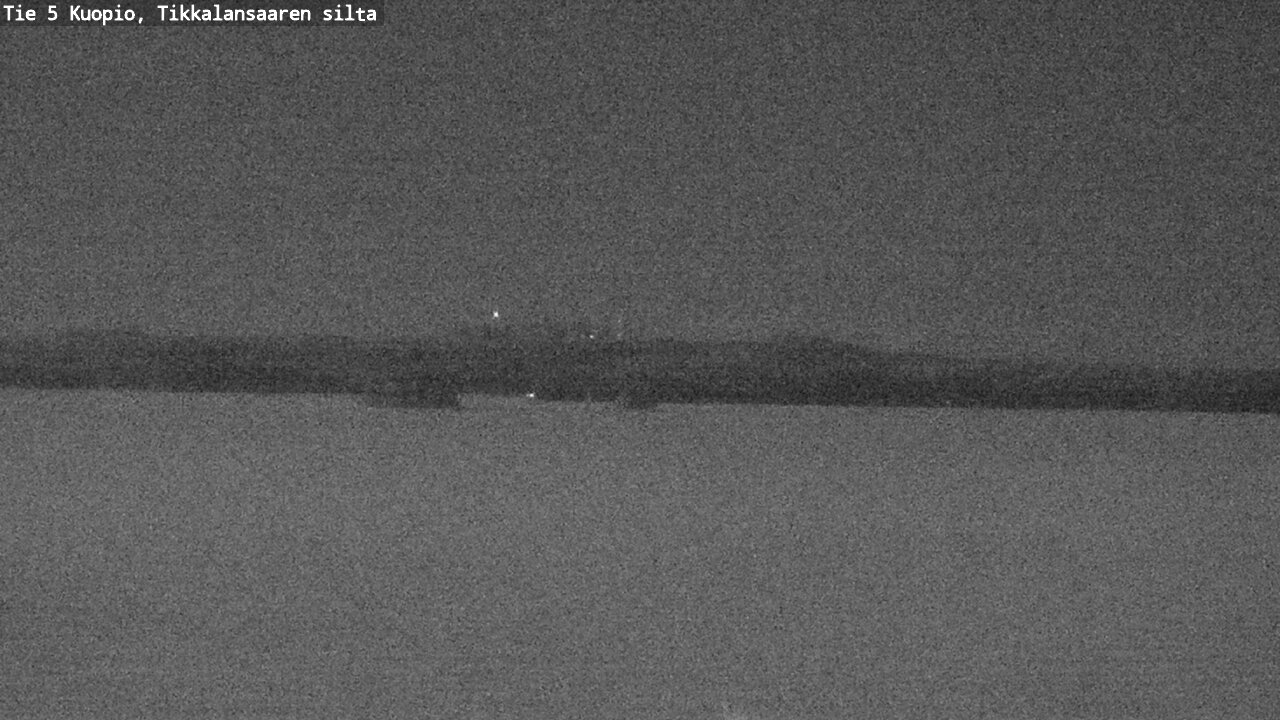 Weather Camera Image Väg 5 Kuopio, Tikkalansaari, Kuopio, Pohjois-Savo