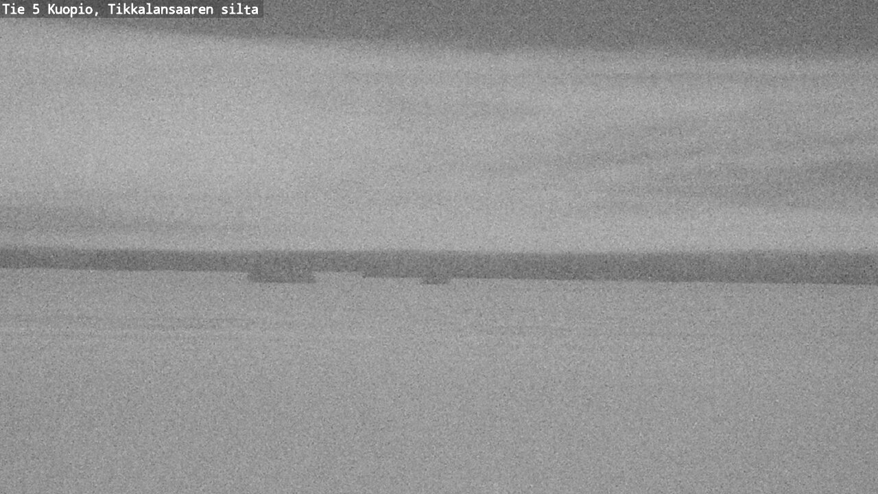 Weather Camera Image Väg 5 Kuopio, Tikkalansaari, Kuopio, Pohjois-Savo