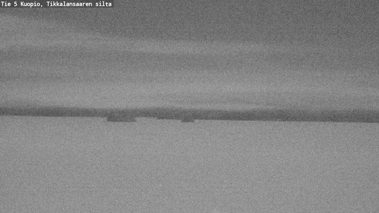 Weather Camera Image Väg 5 Kuopio, Tikkalansaari, Kuopio, Pohjois-Savo