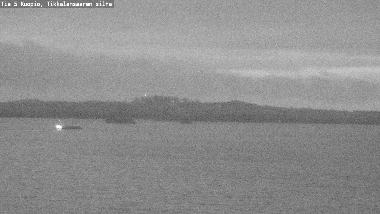 Weather Camera Image Väg 5 Kuopio, Tikkalansaari, Kuopio, Pohjois-Savo