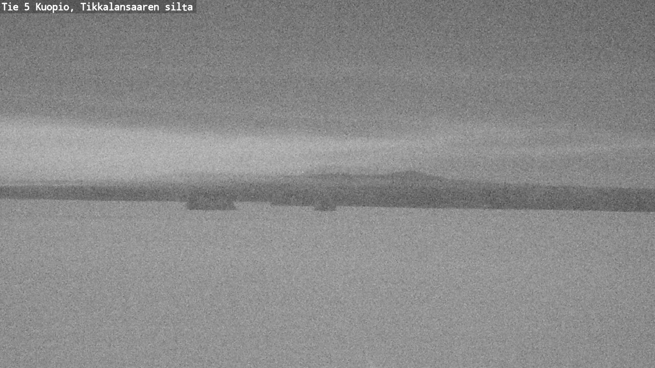 Weather Camera Image Väg 5 Kuopio, Tikkalansaari, Kuopio, Pohjois-Savo