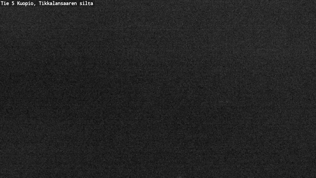 Weather Camera Image Road 5 Kuopio, Tikkalansaari, Kuopio, Pohjois-Savo