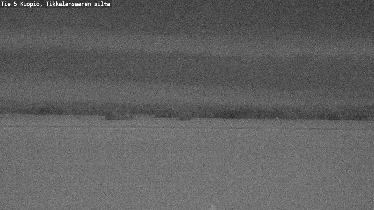 Weather Camera Image Väg 5 Kuopio, Tikkalansaari, Kuopio, Pohjois-Savo