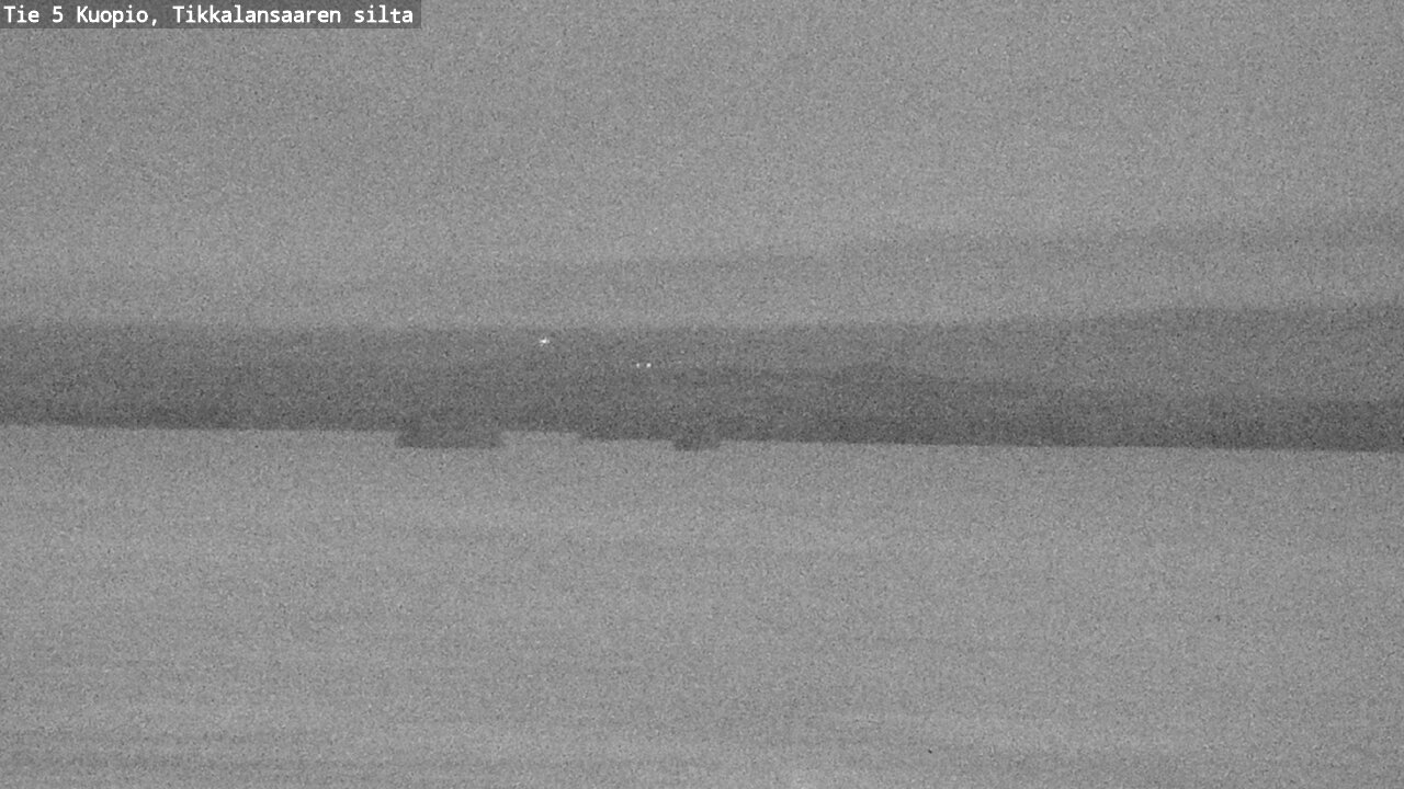 Weather Camera Image Väg 5 Kuopio, Tikkalansaari, Kuopio, Pohjois-Savo