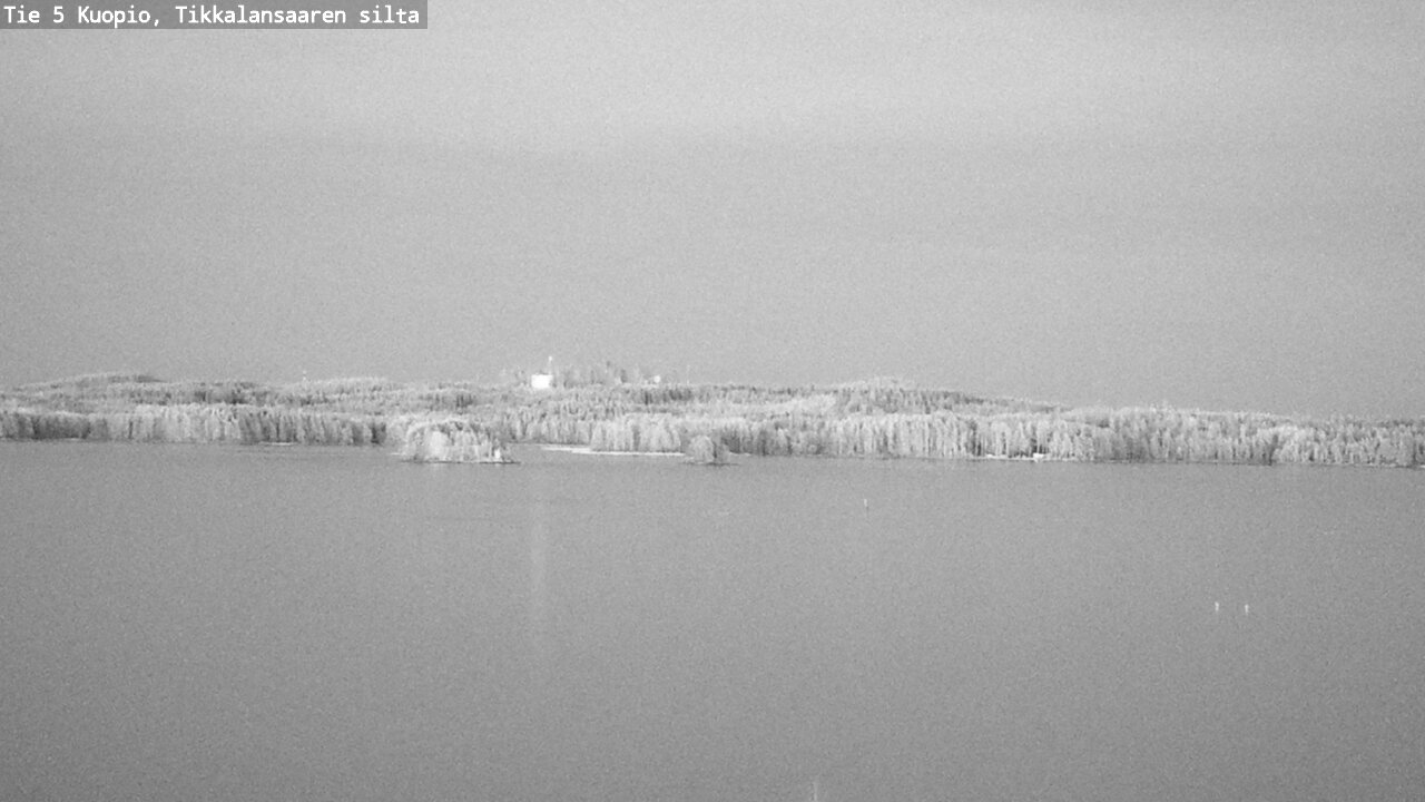 Weather Camera Image Väg 5 Kuopio, Tikkalansaari, Kuopio, Pohjois-Savo