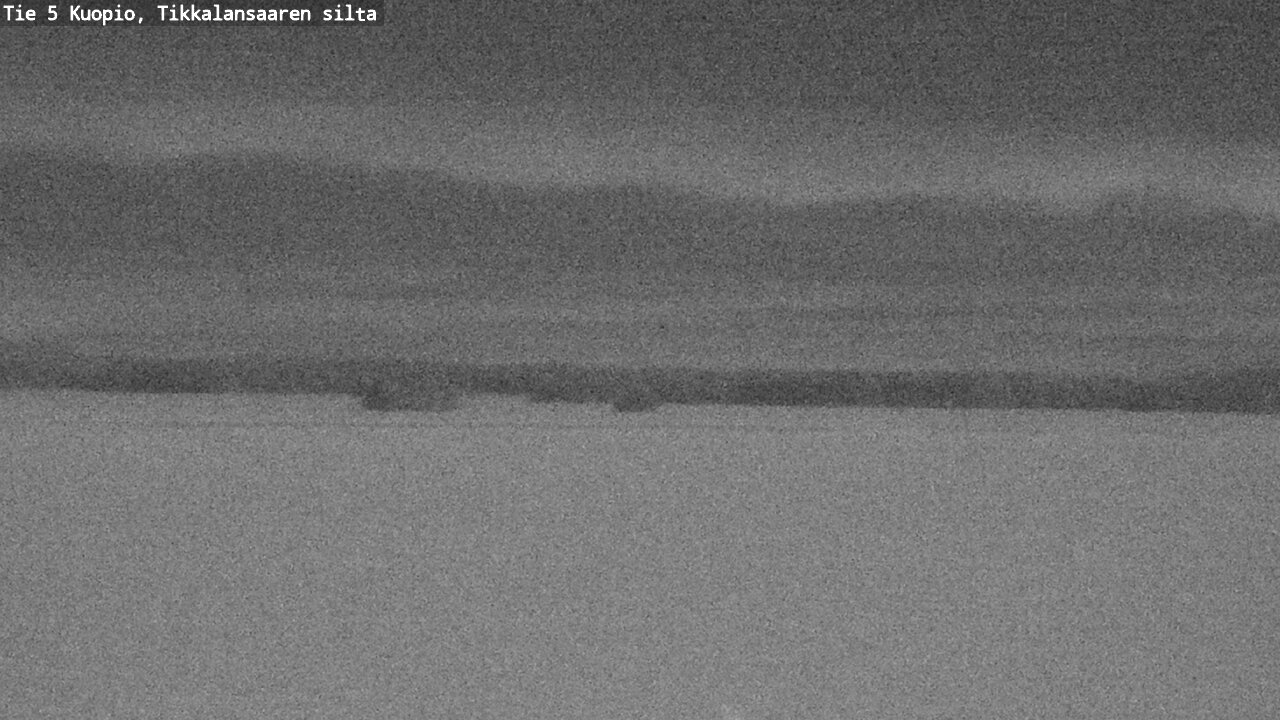 Weather Camera Image Väg 5 Kuopio, Tikkalansaari, Kuopio, Pohjois-Savo