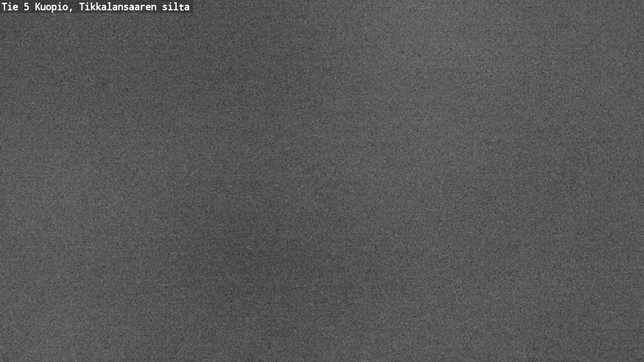Weather Camera Image Road 5 Kuopio, Tikkalansaari, Kuopio, Pohjois-Savo