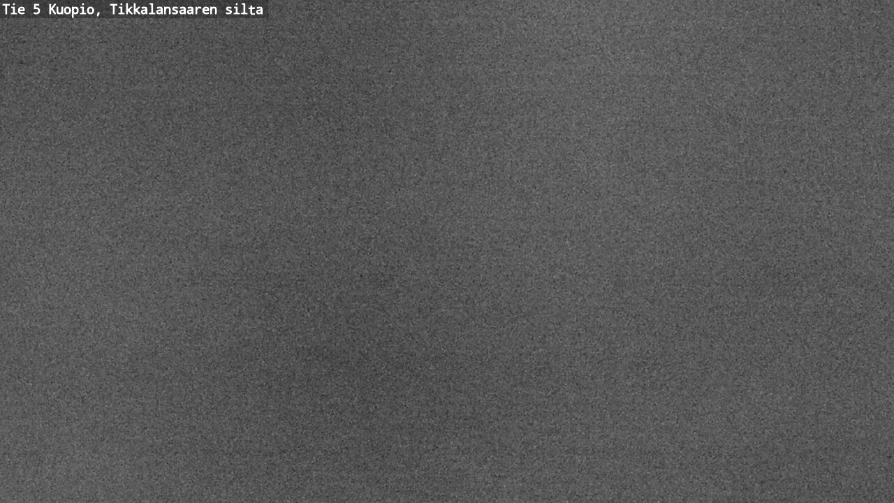 Weather Camera Image Road 5 Kuopio, Tikkalansaari, Kuopio, Pohjois-Savo