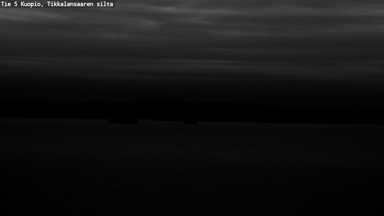 Weather Camera Image Väg 5 Kuopio, Tikkalansaari, Kuopio, Pohjois-Savo