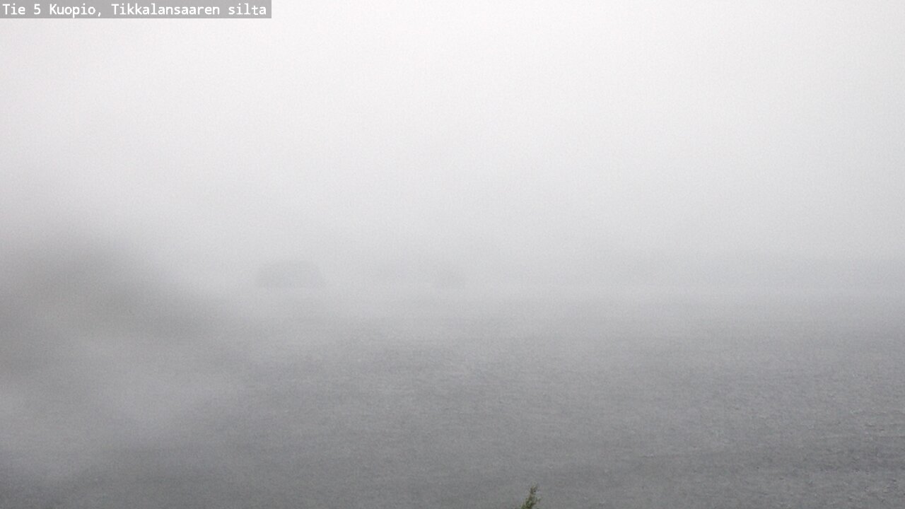 Weather Camera Image Väg 5 Kuopio, Tikkalansaari, Kuopio, Pohjois-Savo
