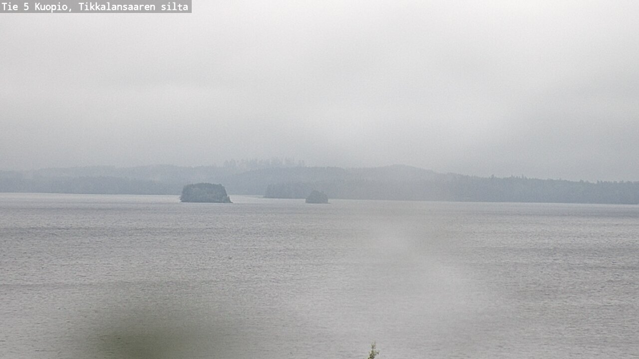 Weather Camera Image Väg 5 Kuopio, Tikkalansaari, Kuopio, Pohjois-Savo