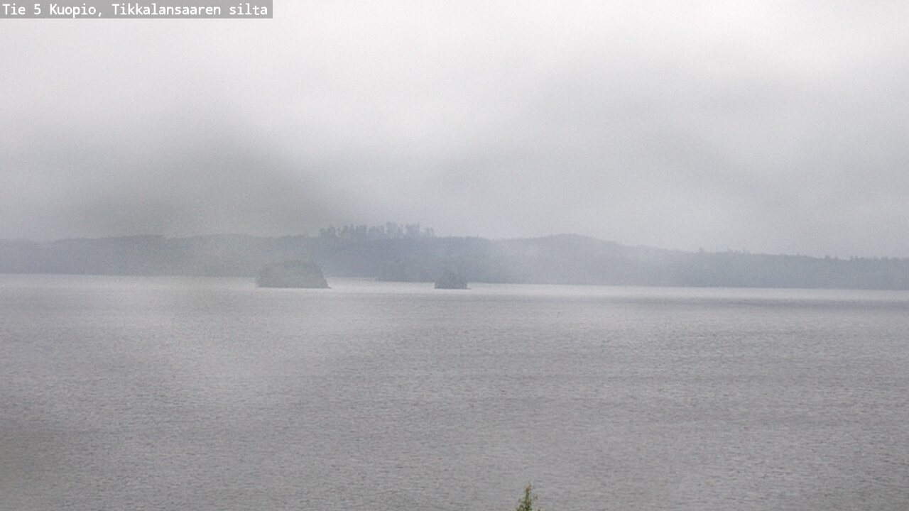 Weather Camera Image Väg 5 Kuopio, Tikkalansaari, Kuopio, Pohjois-Savo