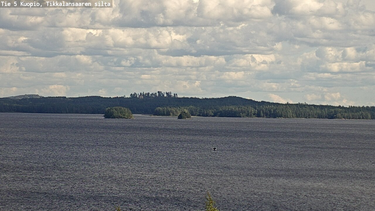 Kelikamerat Kuva Tie 5 Kuopio, Tikkalansaari, Kuopio, Pohjois-Savo