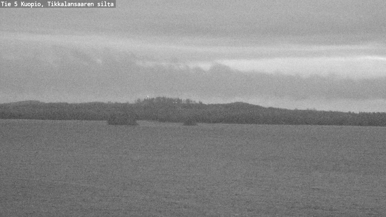 Weather Camera Image Väg 5 Kuopio, Tikkalansaari, Kuopio, Pohjois-Savo