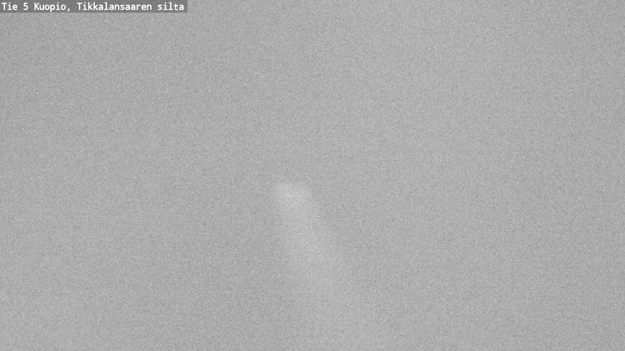 Weather Camera Image Road 5 Kuopio, Tikkalansaari, Kuopio, Pohjois-Savo