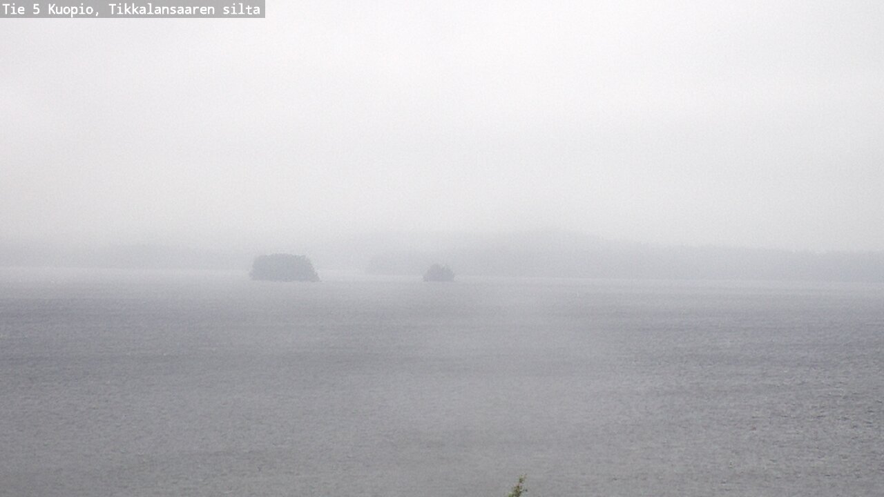 Weather Camera Image Väg 5 Kuopio, Tikkalansaari, Kuopio, Pohjois-Savo