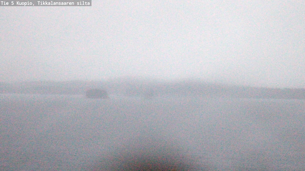 Weather Camera Image Väg 5 Kuopio, Tikkalansaari, Kuopio, Pohjois-Savo