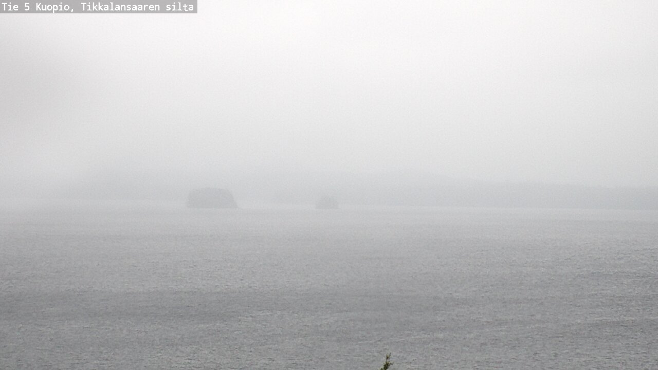 Weather Camera Image Väg 5 Kuopio, Tikkalansaari, Kuopio, Pohjois-Savo