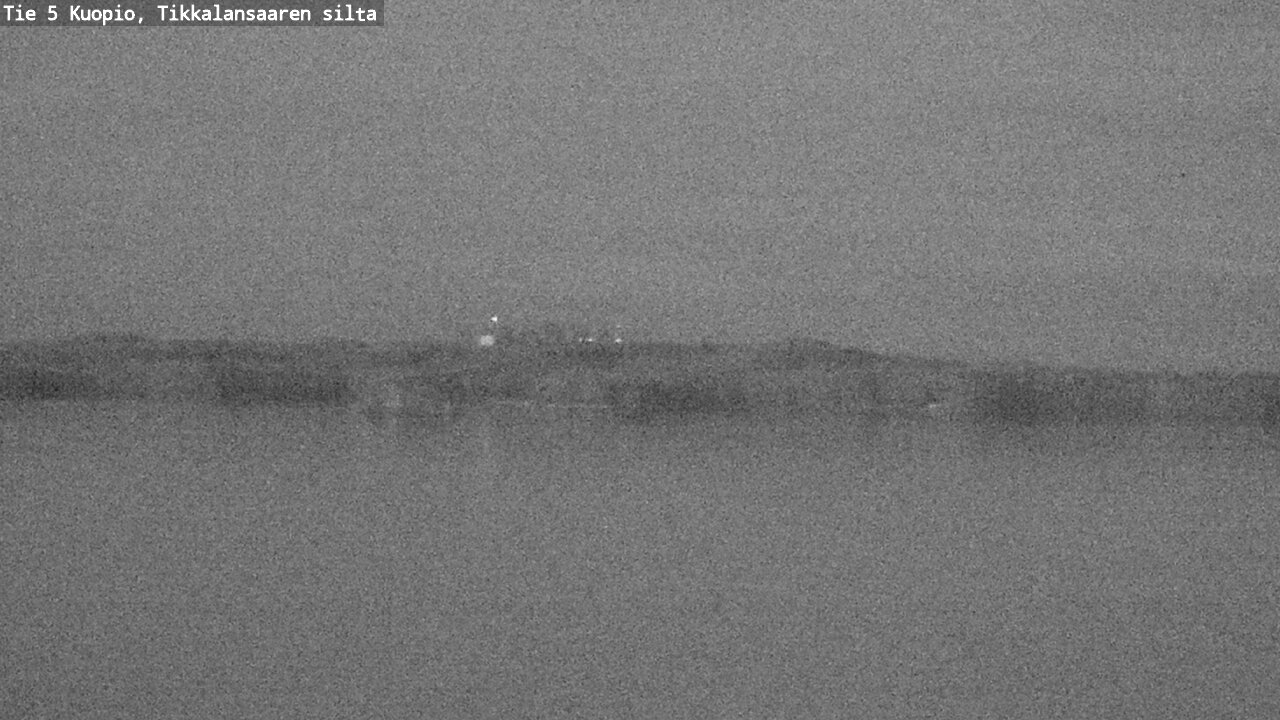 Weather Camera Image Väg 5 Kuopio, Tikkalansaari, Kuopio, Pohjois-Savo