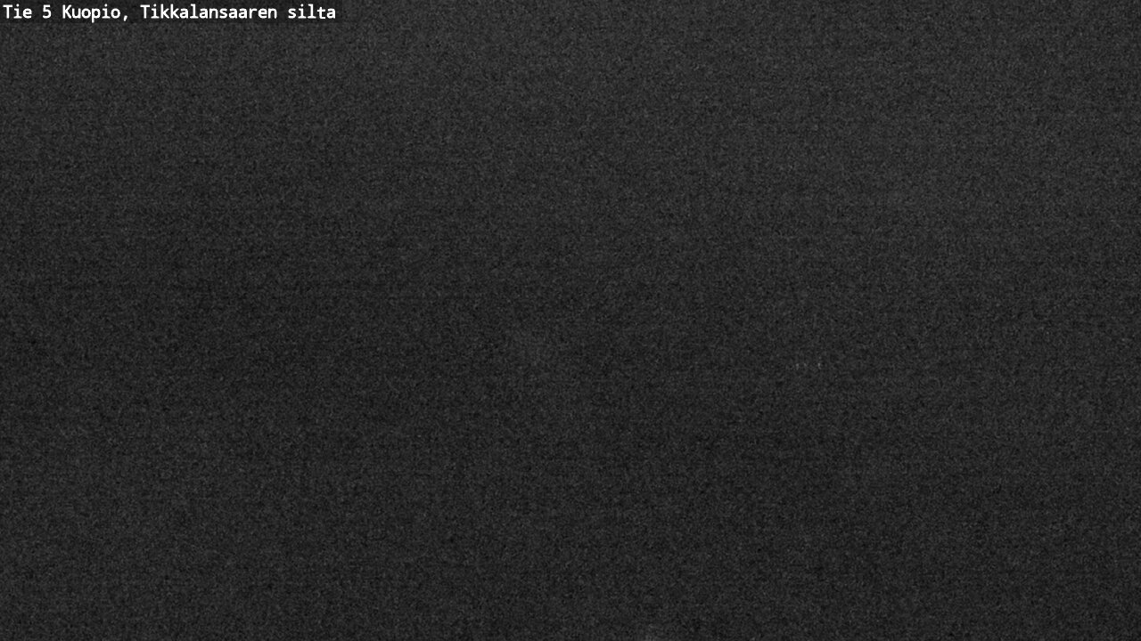 Weather Camera Image Road 5 Kuopio, Tikkalansaari, Kuopio, Pohjois-Savo