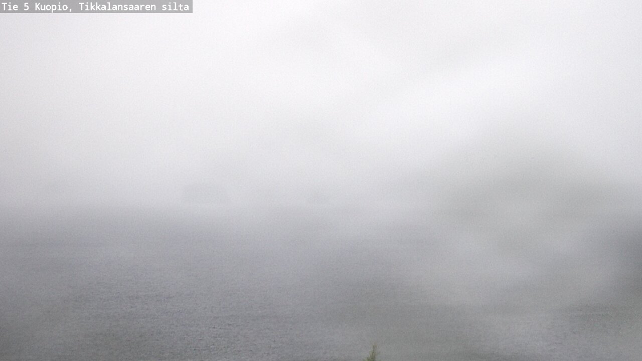Weather Camera Image Väg 5 Kuopio, Tikkalansaari, Kuopio, Pohjois-Savo