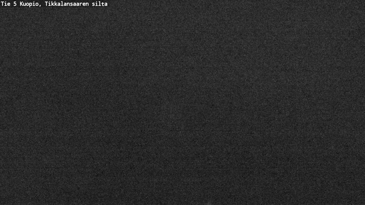 Weather Camera Image Road 5 Kuopio, Tikkalansaari, Kuopio, Pohjois-Savo